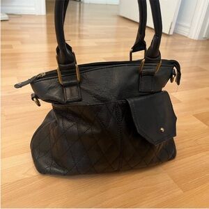 Great American Leather Works Handbag.  100% leather exterior/ polyester lining .
